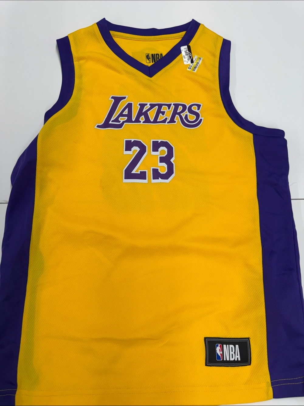 NEW NBA Los Angeles Lakers James  #23 Jersey XL Boys